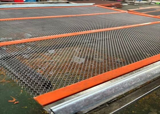 Heavy Duty Self Cleaning Screen Mesh for Crusher Plants