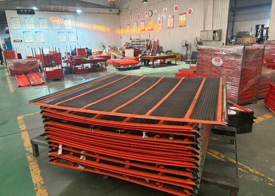 Flexible Wire Self Cleaning Screen Mesh for Aggregate Production