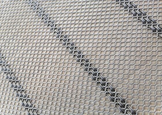 Heavy Wear Resistant Self Cleaning Mesh for Vibrating Equipment