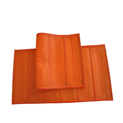 Polyurethane Fine Screen Mesh with 0.045mm Aperture for Abrasion Resistant and Anti-Blinding Silica Sand Screening