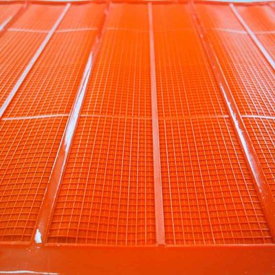 Wet and Dry Polyurethane Fine Screen Mesh with 0.045mm Opening for Abrasion Resistant and Anti-Blinding Screening Machines