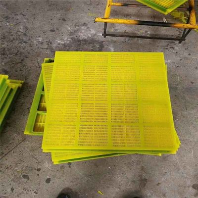 WS 85 Modular Polyurethane Screen Panel 305x305mm 0.075mm Seam Wear-Resistant for Coal Mine Dewatering