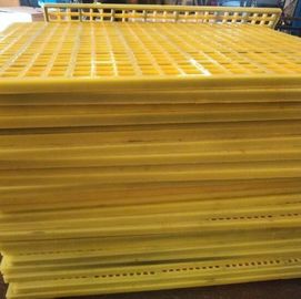 Square Polyurethane Rubber Tension Screen With Hooks For Mine And Quarry