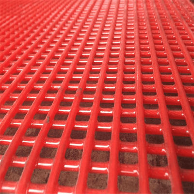 Fully Welded Polyurethane Screen Panel with Polyurethane Coated Steel Wire Rope for Long Wear Life