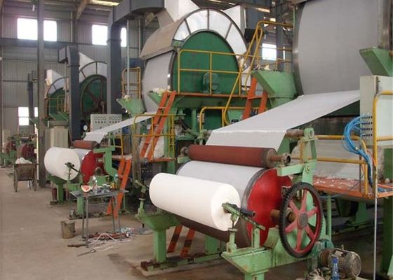 1880mm Type Small Toilet Paper Machine Fully Automatic 250m.Min 380V 50Hz