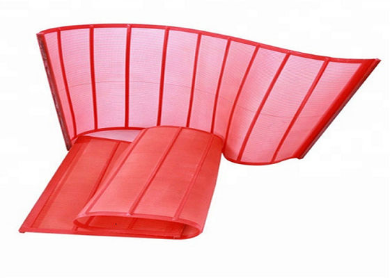 5mm Thickness Polyurethane Perforated Vibrating Screen Mesh 1040x700mm Corrosion Resistant High Screening Efficiency