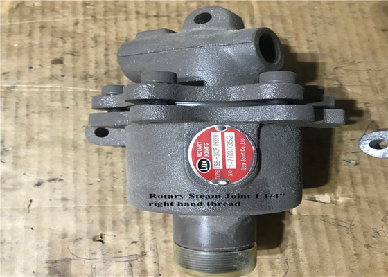 Cast Iron Corrugated Machine Parts Heat Transfer Oil Rotary Joint Anti Corrosion Treatment