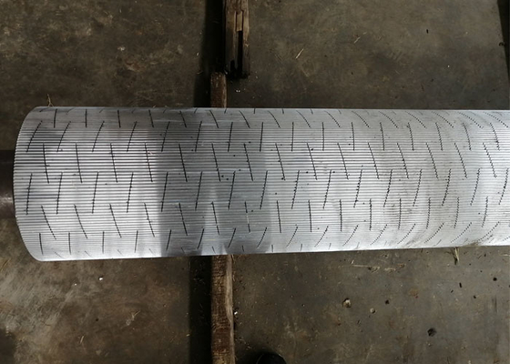 Karton Oluklu Makinesi İçin Tungsten Karbür Kaplı Oluklu Rulo