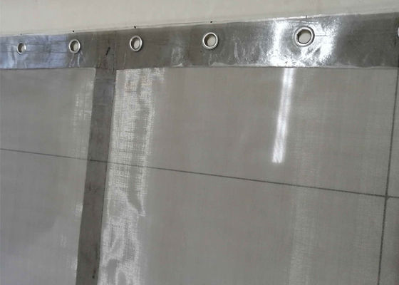 0.1mm Açılış Paslanmaz Çelik Elek Örgüsü Ocağı Madenciliği Elek Örgüsü Antipas