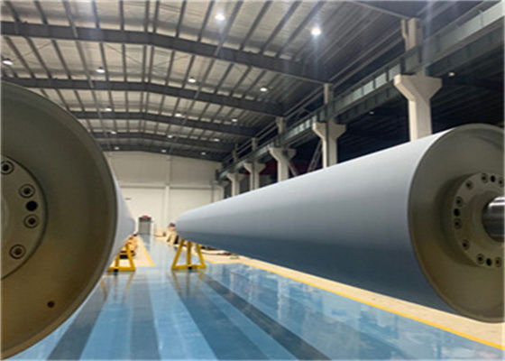 BOPP BOPET filmi için dirençli 200000V Silikon Kauçuk Corona Roller