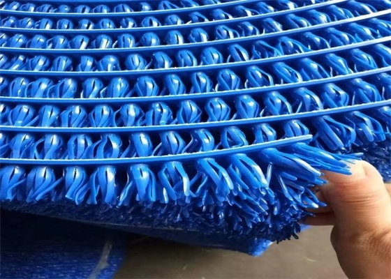 1m X 16m PE Altın madenciliği için yüzey mavi renkli altın paning halısı