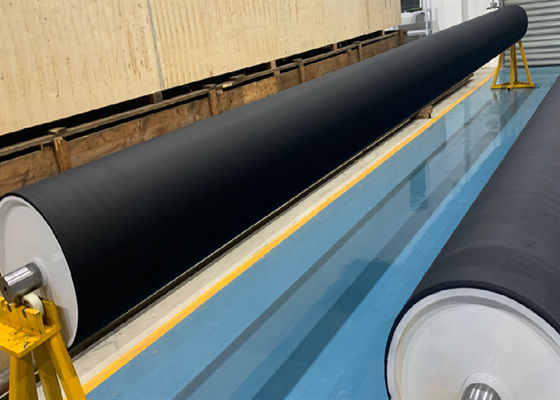 20# Çelik Anti-Statik Siyah Renkli Hipalon Corona Nip Roller BOPP BOPET FILM için