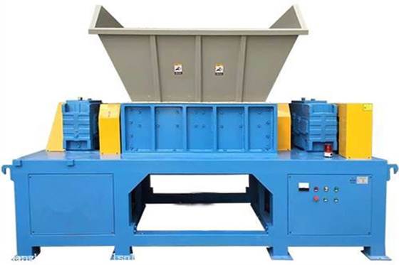 Atık Metal Geri Dönüşümü İçin Geri Dönüşüm Çift Şaftlı Parçalayıcı Makinesi