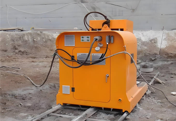 Yüksek Verimli Granit Ocağı Elmas Tel Halatlı Testere Makinesi
