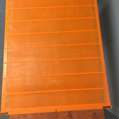 Yüksek verimlilikli tarama için 1040*700mm TH48-30 Polyurethane Ekran Paneli 0.045-8.0mm Aperture