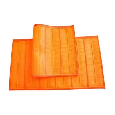 Yüksek Frekanslı PU İnce Elek 0.1mm %35 Açık Alan 1040x700mm