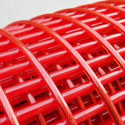 5 mm yuva genişliği Tufflex ekranı Toplu üretim endüstrisi için yüksek gerilimli su çekme ekranı