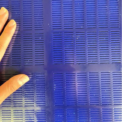 Su çekme Güvenilir Polyurethane Ekran Ağı Doğrusal titreşimli Filtreler Madencilik Makineleri Tarama