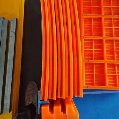 WS 85 Modüler Polyurethane Ekranı 600x600mm Kömür Madenleri Tails Tedavisi için Sıkışıklık Önleyici