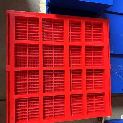 30mm Kalınlığında Madencilik Kömür Eleme için Poliüretan Elek Paspası