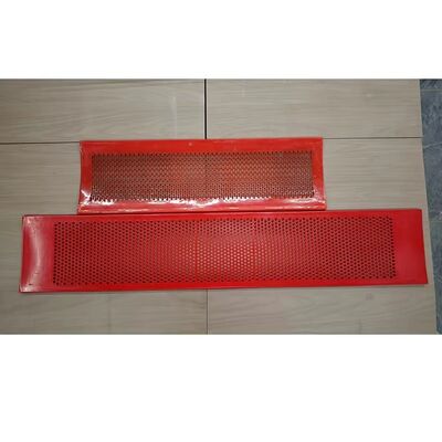 Metalurji için PU Flip-Flop Ekran Paneli 1.25m Genişlik 50 Shore Sertlik Gürültü Azaltıcı