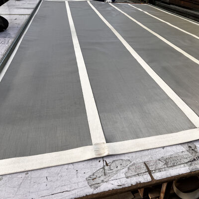 Titreşimli Özelleştirilebilir Kare Delik Paslanmaz Çelik Elek Hasır Mat