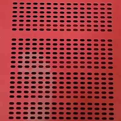 4 mm yuvarlak delikleri ve kolay kanca kurulum için 5 kat daha uzun ömürlü 1m anti tıkanıklık kauçuk ekran paneli