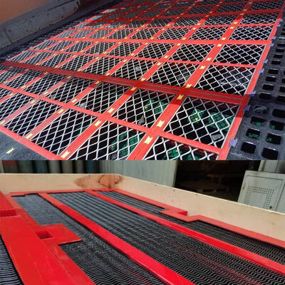 Yüksek Güçlü Poly Ripple Kendini Temizleyici Tel Ağı Anti tıkanıklık ve Kullanım Direnciyle Birincil Filtrasyon için