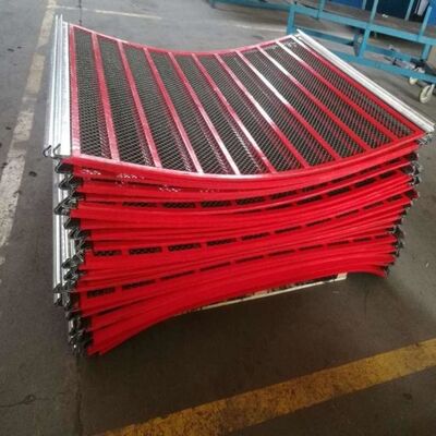 65MN Çelik Kendiliğinden Temizleyici Tel Apertürü 1.2mm-20mm ve İnce Malzeme Sortlaması için 0,4mm Tel Diametri