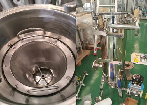 Cam Yünü Otomatik Fırça Tipi Kendiliğinden Temizlenen Filtre Gövdesi