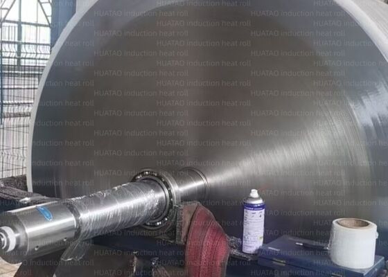 Lineer Hız Max 1000mmin Max 1000mmin Kalender Roller Elektromanyetik İndüksiyon Isıtma Roller Boyutu:1000 ila 1500mm L1000 ile 3000mm