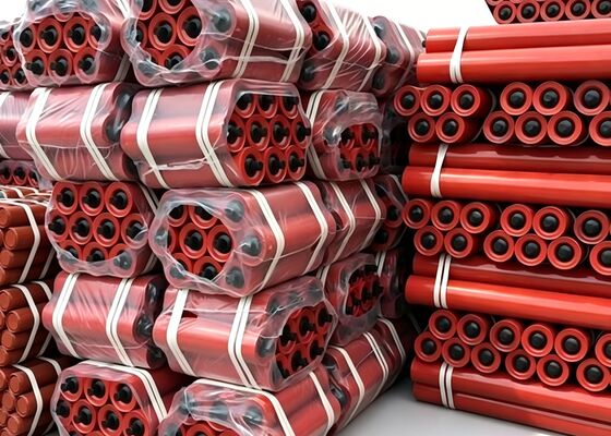 Hafif taşıyıcı rulo HDPE tüp toz geçirmez mühür madencilik taşıyıcı ekipmanları