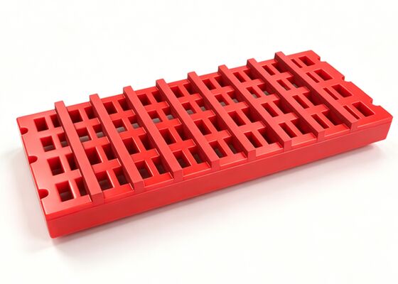 Vibratör ekran makinesi boyutlandırma işlemleri için ağır polyurethane ekran panelleri