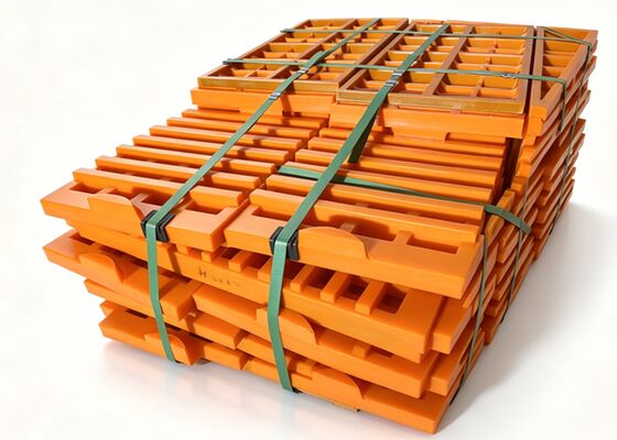 Kullanım Direncili Polyurethane Modüler Ekran 500x500mm Maden Güverte Boyutlandırma Görevleri için