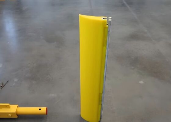 Konveyör Kemeri Temizleyici Düzenlenebilir Gerginlik Madencilik Ekipmanı ile Polyurethane Blade