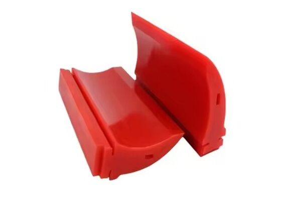 Taşıyıcı Kemeri Polyurethane Çöpçü Mavi Blade Uzun Süren Madencilik Taşıyıcı Temizleyici