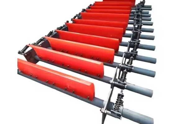 Taşıyıcı Kemeri İkincil Temizleyici PU Blade Düşük sürtünme Yüksek Kullanım Direnci Tasarımı