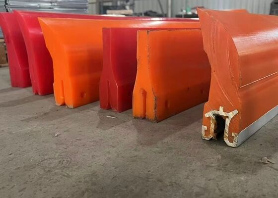 Tam hizmet ömrü Polyurethane taşıyıcı kemer temizleyicisi