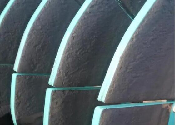 Mikroporous Keramik Filtre Plakası Beyaz Korundum Malzemesi Yüksek hassasiyetli katı sıvı kullanımı