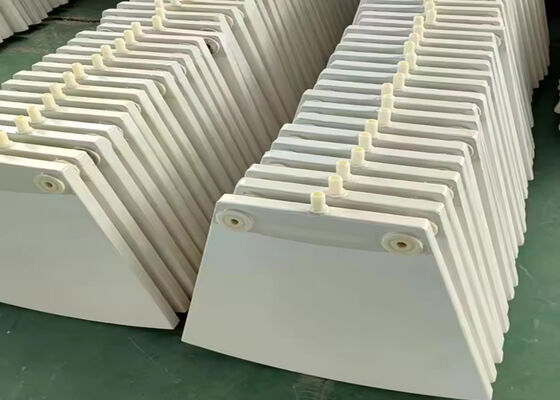 Seramik Filtre Plakası Yüksek Gözeneklilik Büyük Kapasiteli Endüstriyel Atıksu Arıtma