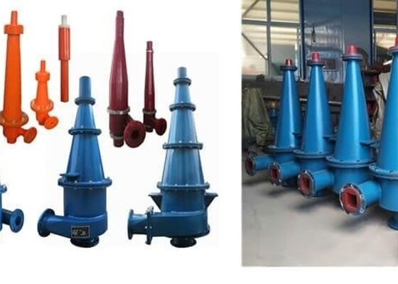 Centrifugal Separasyonlu ve 40-100m3/h Kapasiteli Giyim Direncili Madencilik Hidrosiklon Ayrıcı