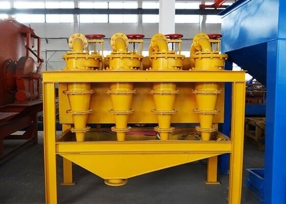 Maden endüstrisinde ince parçacık sınıflandırması için yüksek eğimli mini hidrociklon