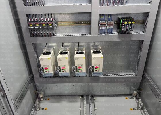 Sert Krom Kaplama Teflok Sprey Seramik Veya Tungsten Karbür Elektromanyetik Isıtma Silindiri 1c İndüksiyon Isıtma Silindiri İçindeki Yüzey Sıcaklık Farkı