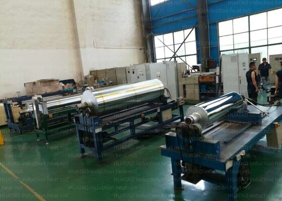 Doğrusal Hız Maksimum 50mmmin Ultra Hassas Kalender Silindiri Doğrusal Basınç Maksimum 1000kNm