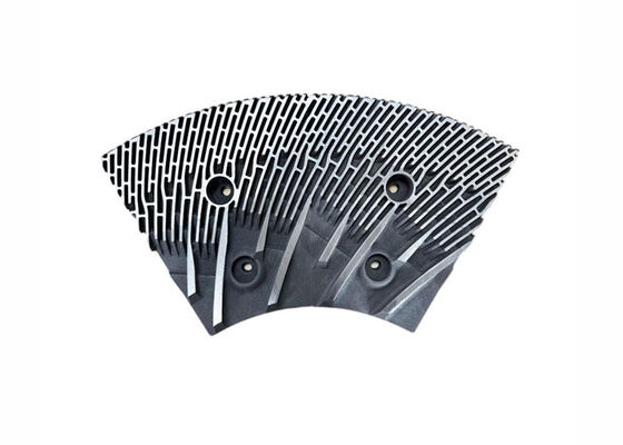 MDF / HDF Arındırıcı Defibratör için Sertlik 63HRC ile 30mm Kalınlık Arındırıcı Segmentleri