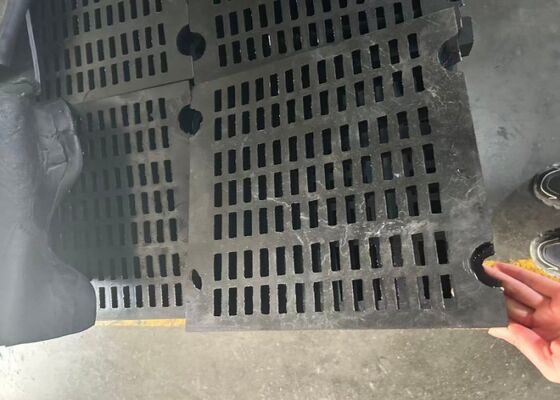 Maden çıkarmak için yüksek verimli kauçuk tarama güvertesini