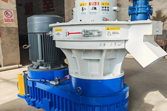 Okul Isıtması için 22kW Düşük Gürültülü Biyokütle Briket Makinesi