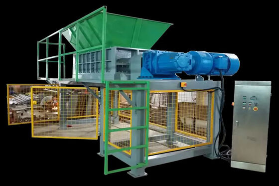 Ağır yükler için 200 mm çaplı çift şaftlı parçalayıcı