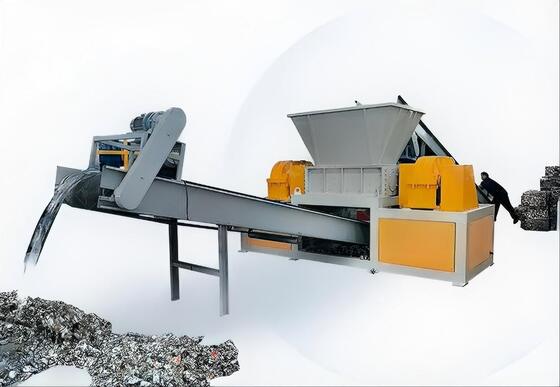 Ağır Görevli Çift Çubuklu Çöpçatan 600mm Rotor Ahşap Paletler için