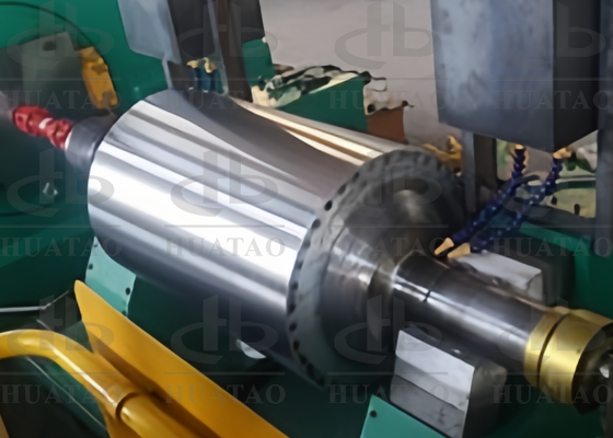 PTFE Filtre ve Tekstil Kalenderleme için Seramik Püskürtmeli Korozyon Önleyici İndüksiyonlu Isıtma Silindiri